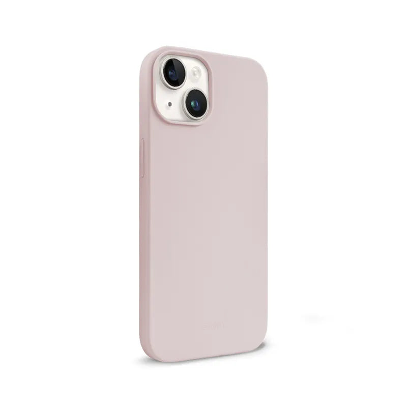 Crong spalvotas dėklas – iPhone 14 Plus dėklas (Smėlio rožinis)