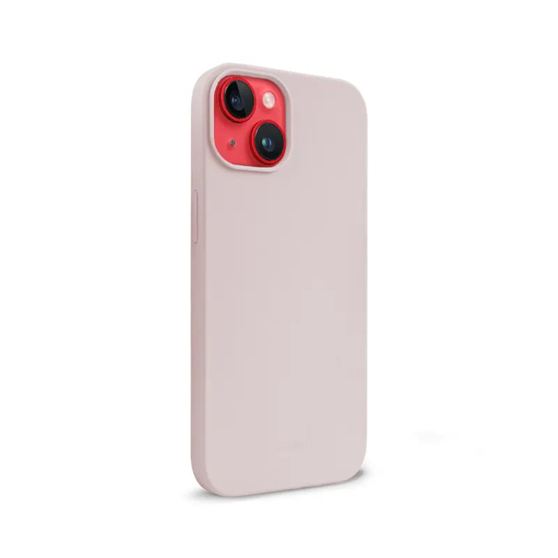 Crong spalvotas dėklas – iPhone 14 Plus dėklas (Smėlio rožinis)