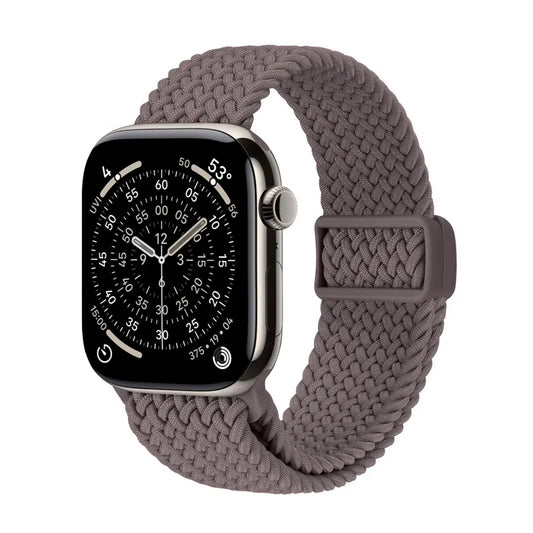 Crong Wave Band - Pinta apyrankė Apple Watch 44/45/46/49 mm laikrodžiams (ruda)