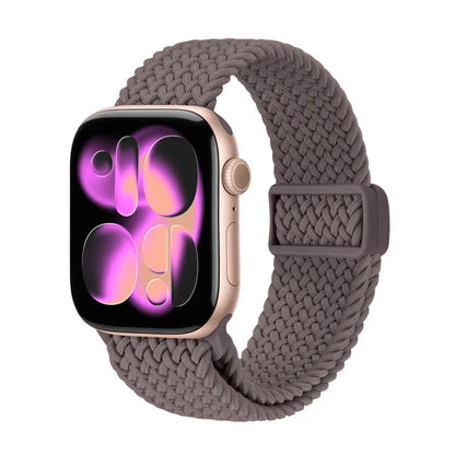 Crong Wave Band - Pinta apyrankė, skirta Apple Watch 38/40/41/42 mm (ruda)