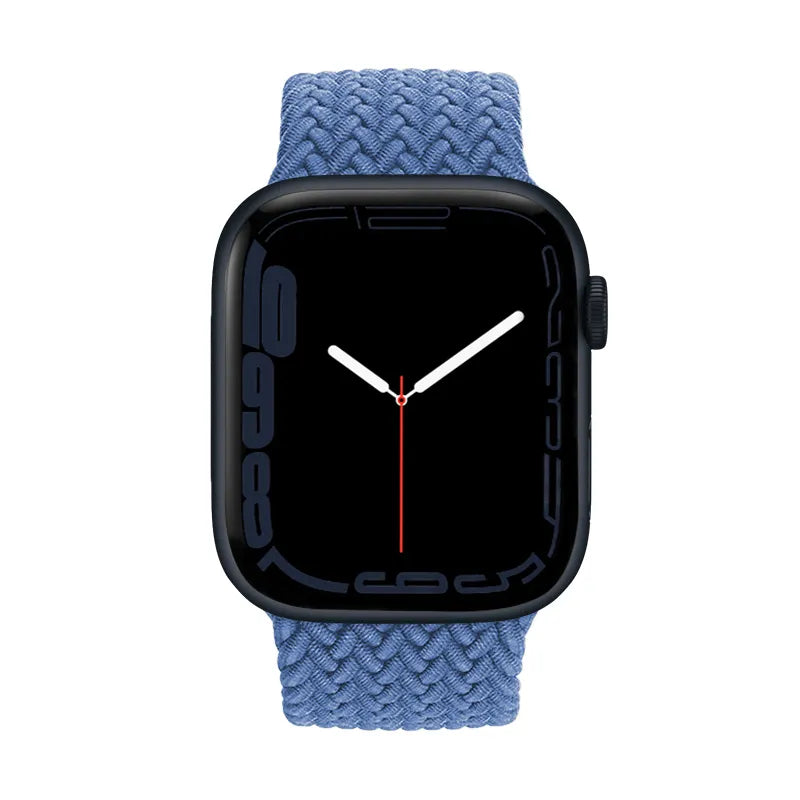 Crong Wave Band – Pintas Apple Watch apyrankė 44/45/46/49mm (Mėlyna)