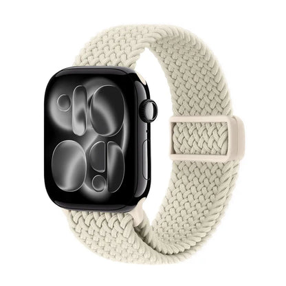 Crong Wave Band - Pintas dirželis "Apple Watch" 38/40/41/42 mm (smėlio spalvos)