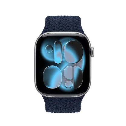 Crong Wave Band - Pintas dirželis Apple Watch 38/40/41/42 mm (tamsiai mėlynas)