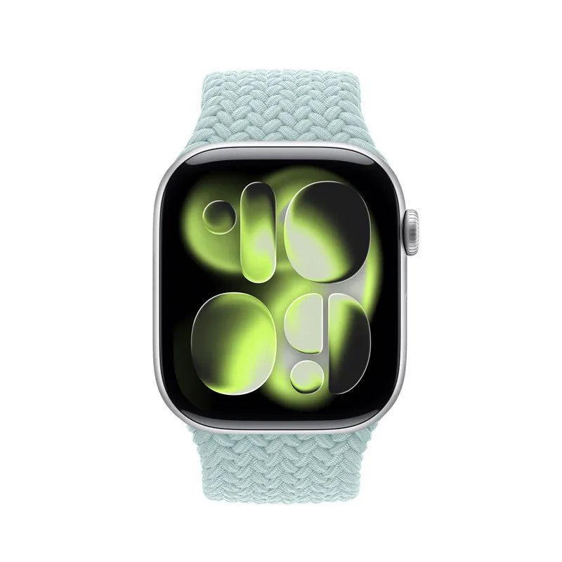 Crong Wave Band – Pintas dirželis laikrodžiui Apple Watch 44/45/46/49 mm (mėtinė)