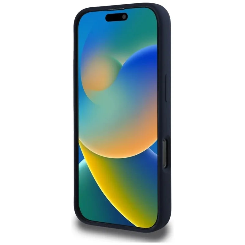 Dėklas Red Bull Silicone Red Ring MagSafe, skirtas iPhone 16 Pro Max (tamsiai mėlynas)