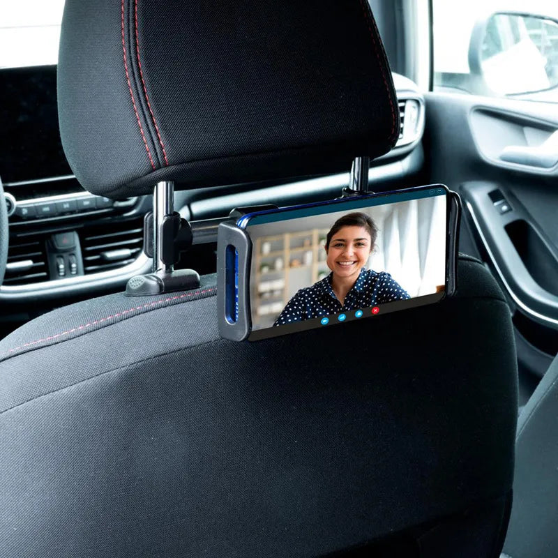 Dunlop – automobilinis galvos atramos laikiklis išmaniajam telefonui / planšetei 12-21 cm