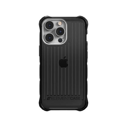 Element Case Special Ops – Dėklas skirtas iPhone 13 Pro Max (Mil-Spec apsauga nuo kritimo) (Dūmų / Juoda)