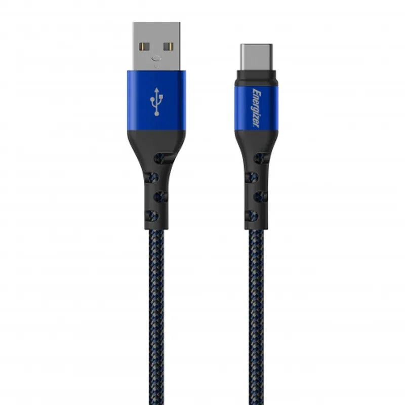 Energizer Ultimate – USB-A–USB-C jungiamasis laidas 2 m (mėlynas)