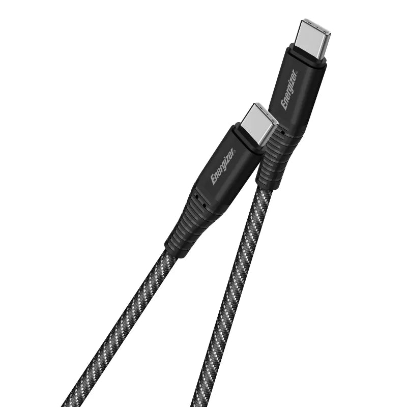 Energizer Ultimate - USB-C į USB-C 100W jungiamasis laidas 2m (juodas)
