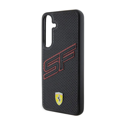 Ferrari Big SF Perforated - „Samsung Galaxy S24“ dėklas (juodas)