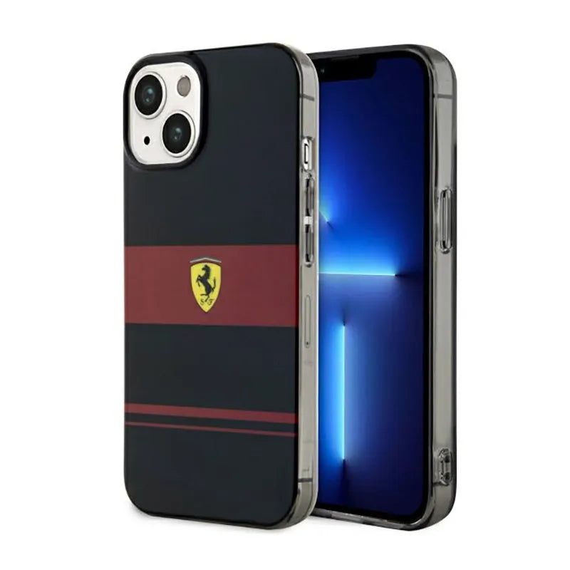 Ferrari Combi MagSafe – „iPhone 14“ dėklas (juodas)
