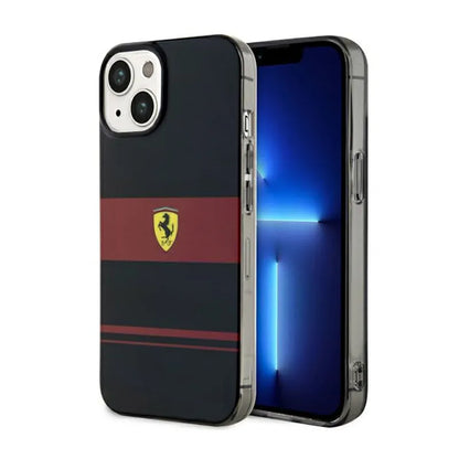 Ferrari Combi MagSafe – „iPhone 14“ dėklas (juodas)