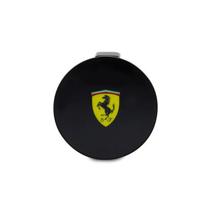 Ferrari MagSafe Spausdintas skydas – magnetinis automobilinis laikiklis (juodas)