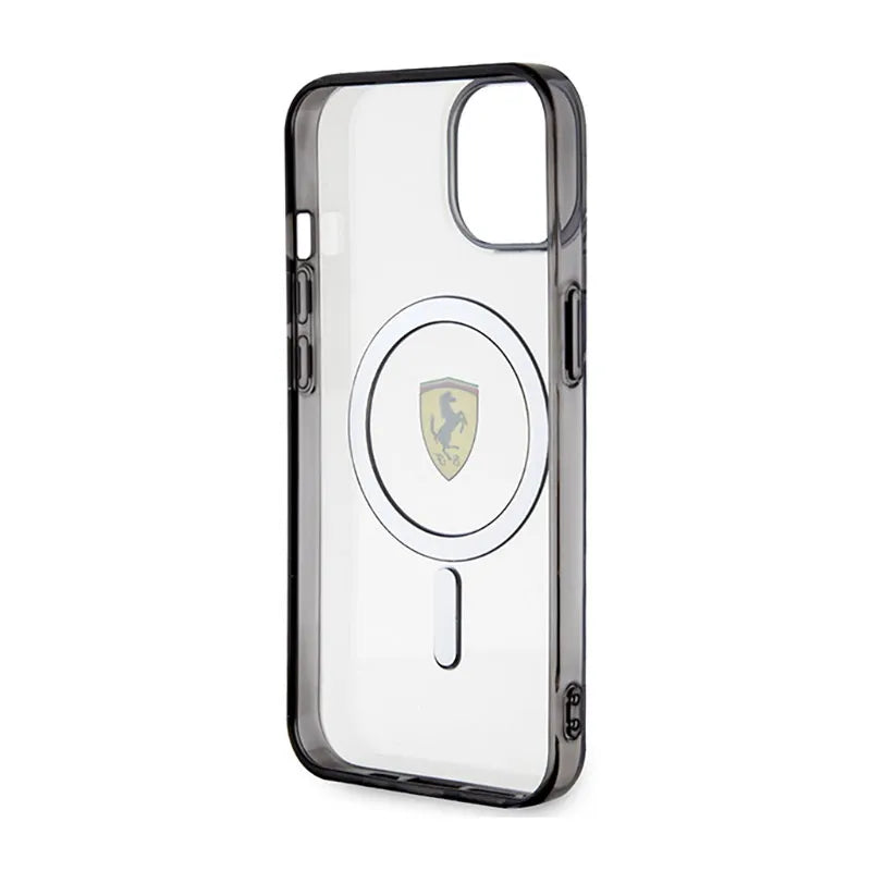 Ferrari Outline Magsafe – dėklas iPhone 14 Plus (permatomas)