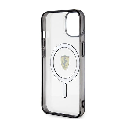 Ferrari Outline Magsafe – dėklas, skirtas „iPhone 14“ (skaidrus)