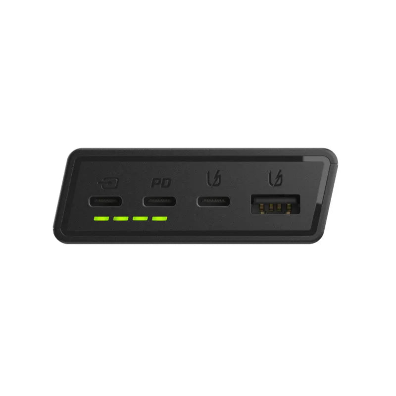 Green Cell PowerPlay20s – išorinė baterija 20000 mAh su USB-A QuickCharge 3.0 ir 2x USB-C Power Delivery 22.5W (juoda)