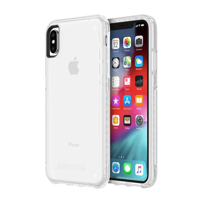 Griffin Survivor Strong – dėklas, skirtas „iPhone Xs Max“ (skaidrus)
