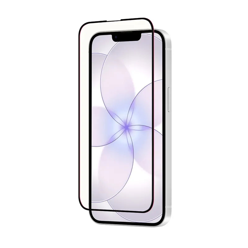 Grūdintas stiklas Crong OptiRed Glass su mėlynos šviesos filtru, skirtas iPhone 17e