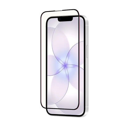 Grūdintas stiklas Crong OptiRed Glass su mėlynos šviesos filtru, skirtas iPhone 17e
