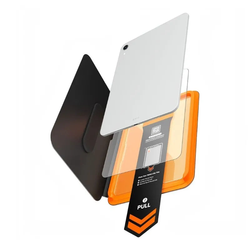 Grūdintas stiklas Spigen ALM Glas.tR T, skirtas Apple iPad Air 11” (2026 – 2024) (skaidrus)
