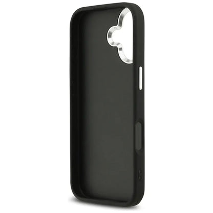 Guess 4G Big 4G Classic Logo dėklas iPhone 17 (juoda / sidabrinė)