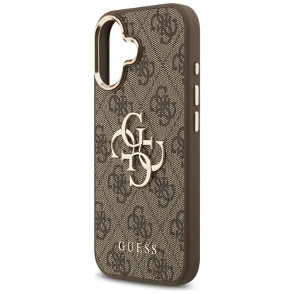 Guess 4G Big 4G Classic Logo - Dėklas iPhone 17 (Ruda / Auksas)