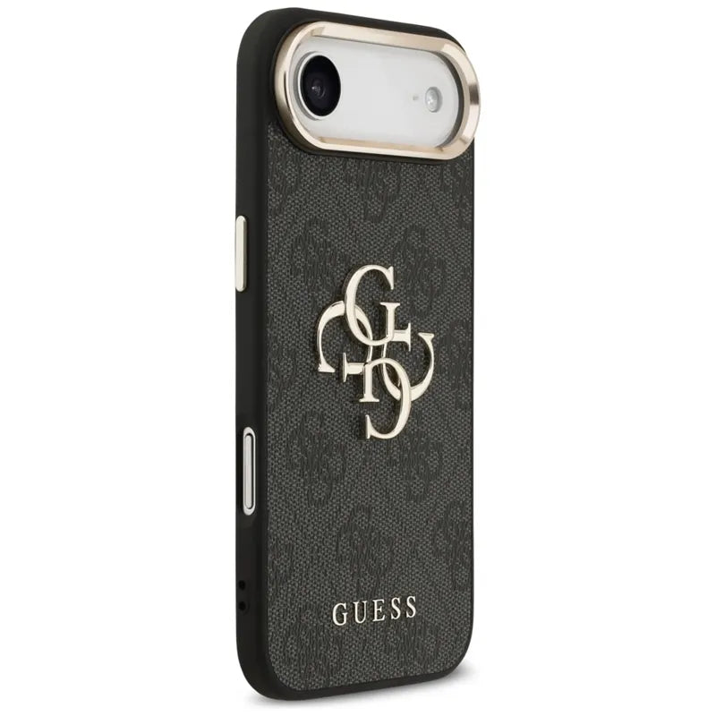 Guess 4G Big 4G Classic Logo - Dėklas iPhone Air (Juoda / Auksinė)