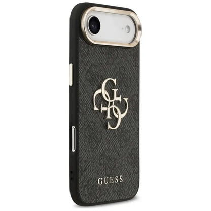 Guess 4G Big 4G Classic Logo - Dėklas iPhone Air (Juoda / Auksinė)