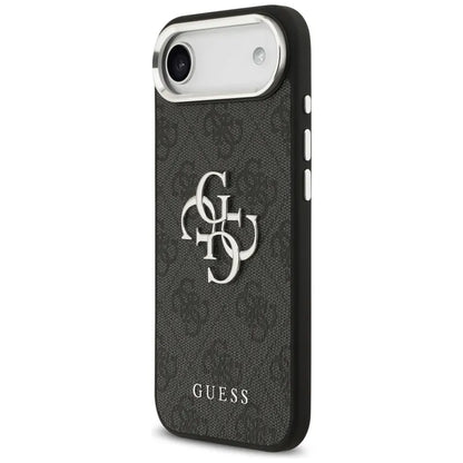 Guess 4G Big 4G Classic Logo dėklas iPhone Air (Juoda / Sidabrinė)