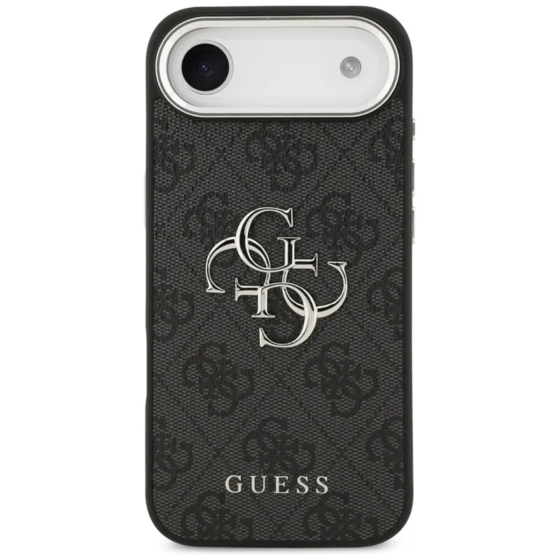 Guess 4G Big 4G Classic Logo dėklas iPhone Air (Juoda / Sidabrinė)