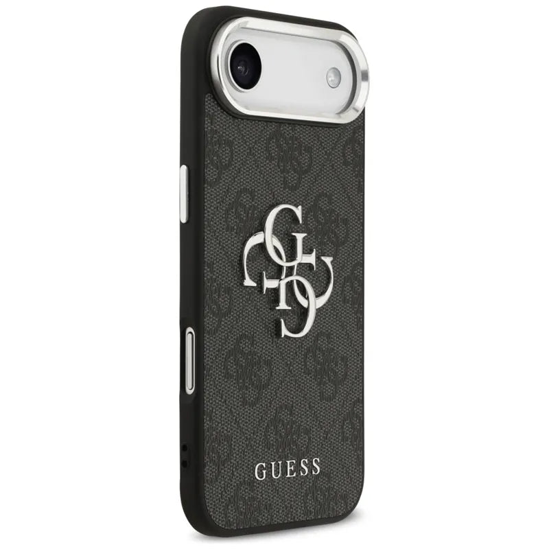 Guess 4G Big 4G Classic Logo dėklas iPhone Air (Juoda / Sidabrinė)