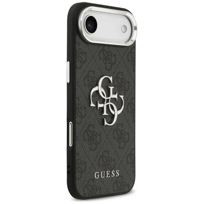 Guess 4G Big 4G Classic Logo dėklas iPhone Air (Juoda / Sidabrinė)