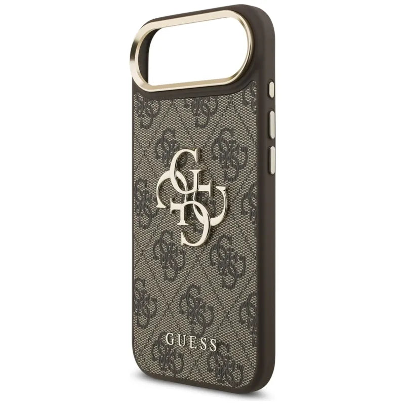 Guess 4G Big 4G Classic Logo dėklas iPhone Air (ruda / auksas)