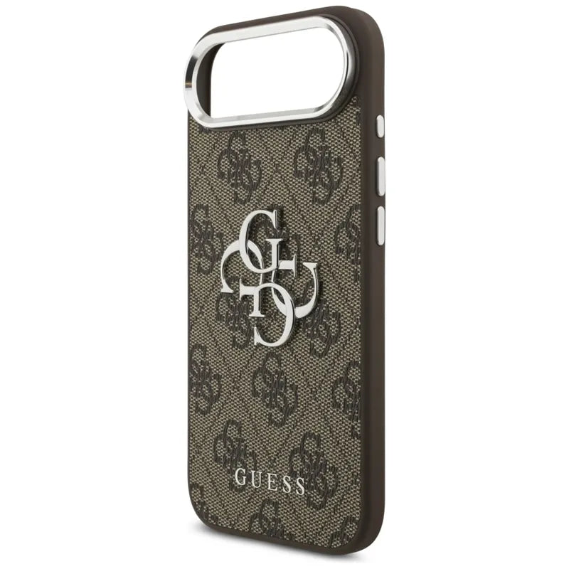 Guess 4G Big 4G Classic Logo dėklas iPhone Air (Ruda / Sidabrinė)