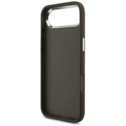 Guess 4G Big 4G Classic Logo dėklas iPhone Air (Ruda / Sidabrinė)
