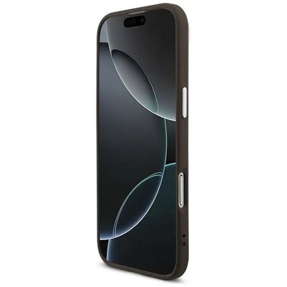 Guess 4G Big 4G Classic Logo dėklas iPhone Air (Ruda / Sidabrinė)