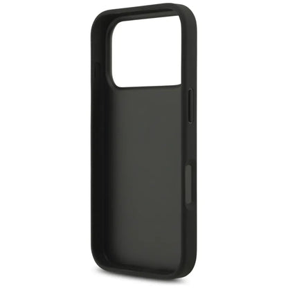 Guess 4G Big Logo - Dėklas iPhone 17 Pro (juodas)