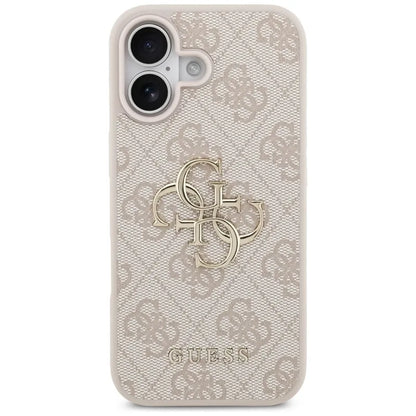 Guess 4G Big Logo dėklas iPhone 17 (rožinis)