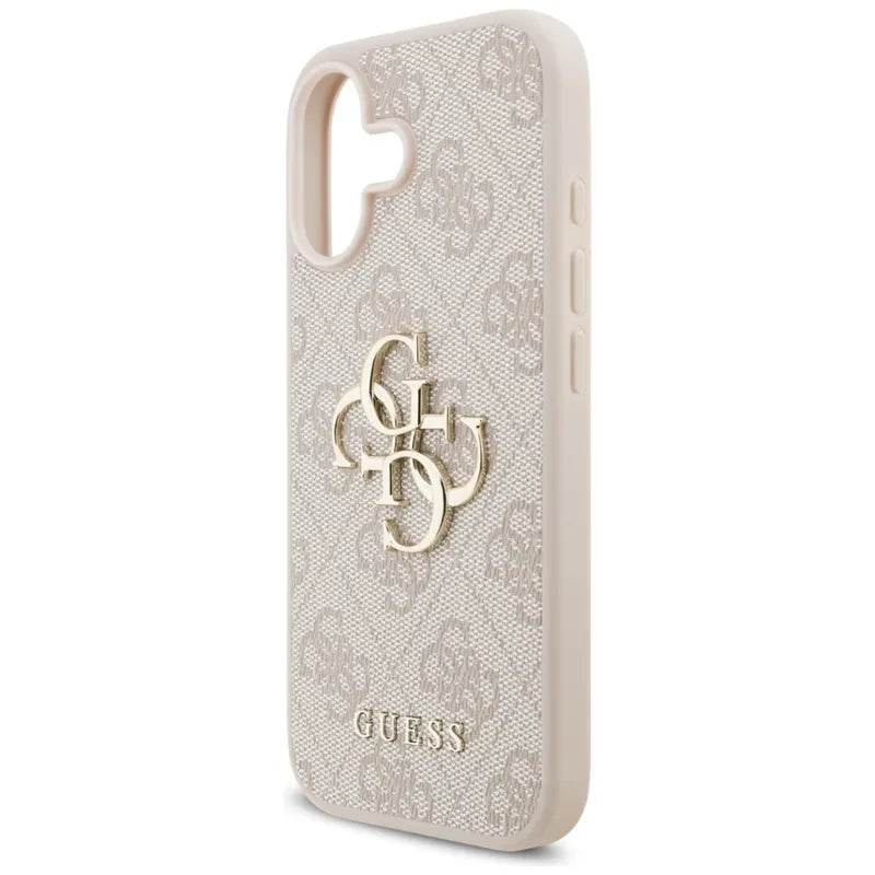 Guess 4G Big Logo dėklas iPhone 17 (rožinis)