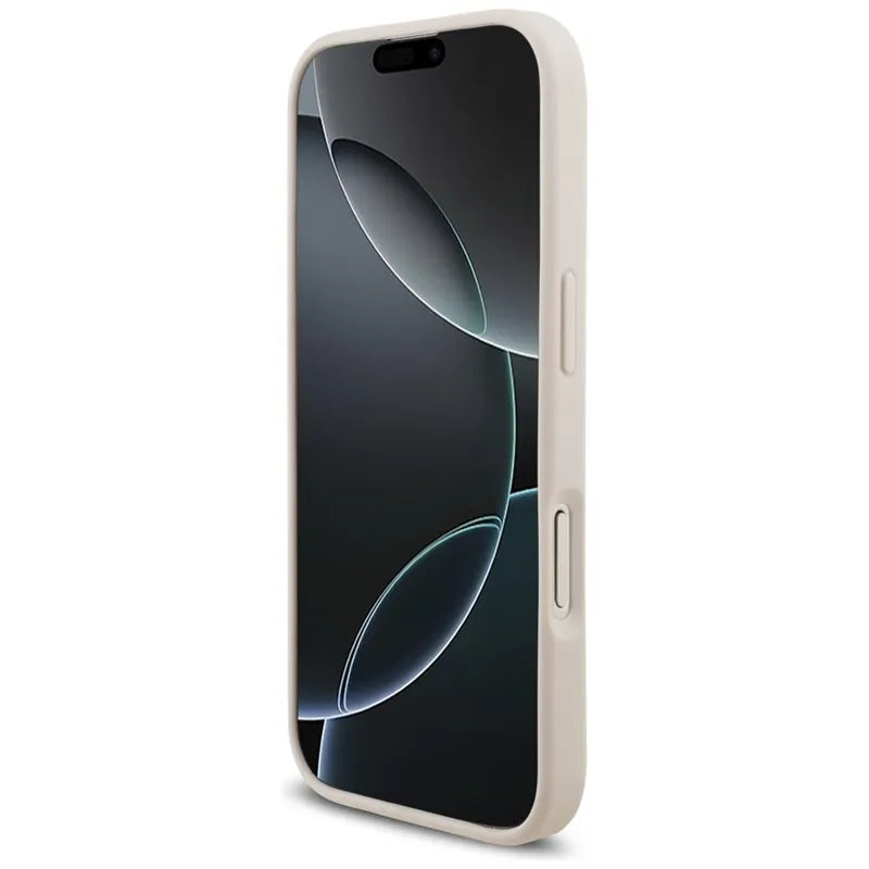 Guess 4G Big Logo dėklas iPhone 17 (rožinis)