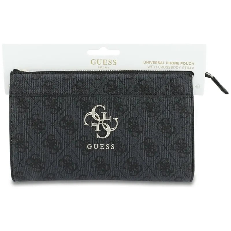 Guess 4G Big Logo telefono dėklas – delninė (juodas)