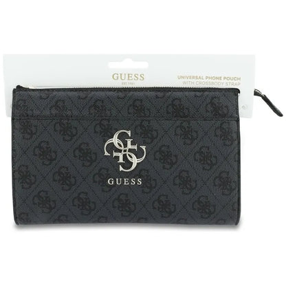 Guess 4G Big Logo telefono dėklas – delninė (juodas)