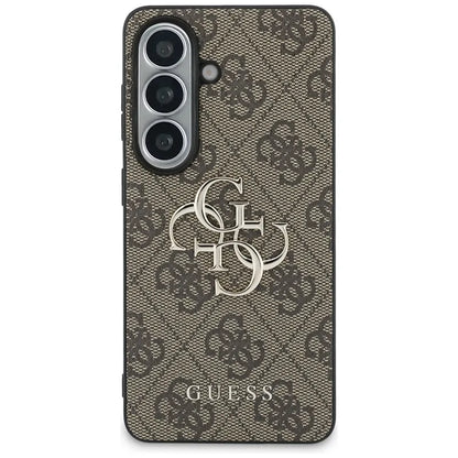 Guess 4G Big Metal Logo dėklas - Samsung Galaxy S26 dėklas (Rudas)