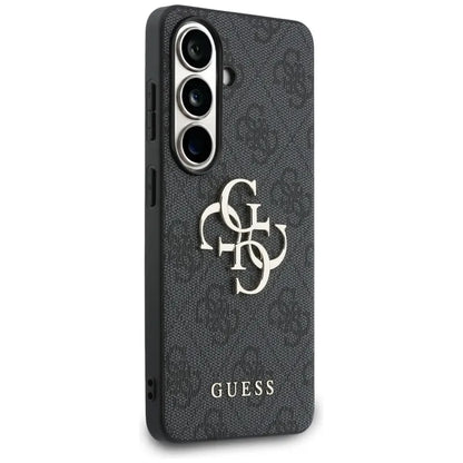 Guess 4G Big Metal Logo dėklas – Samsung Galaxy S26 (juodas)