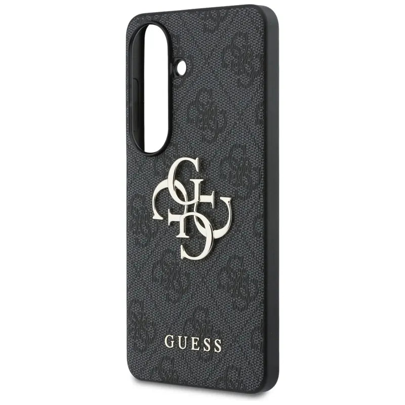 Guess 4G Big Metal Logo dėklas – Samsung Galaxy S26 (juodas)