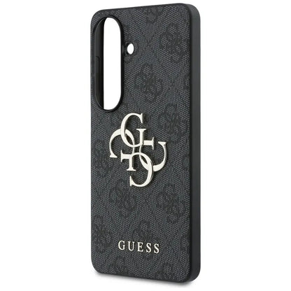 Guess 4G Big Metal Logo dėklas – Samsung Galaxy S26 (juodas)