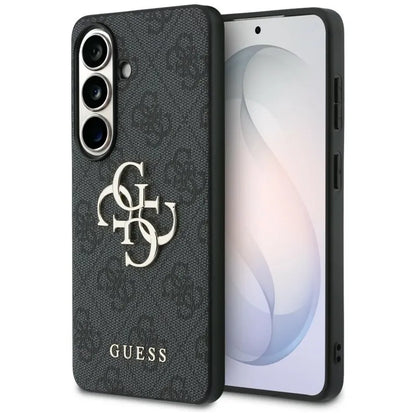 Guess 4G Big Metal Logo dėklas – Samsung Galaxy S26 (juodas)