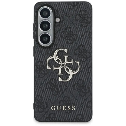 Guess 4G Big Metal Logo dėklas – Samsung Galaxy S26 (juodas)