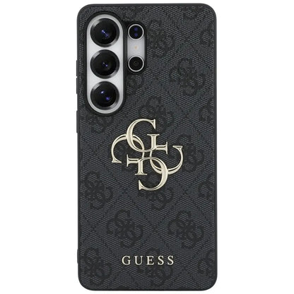 Guess 4G Big Metal Logo dėklas – Samsung Galaxy S26 Ultra (juodas)