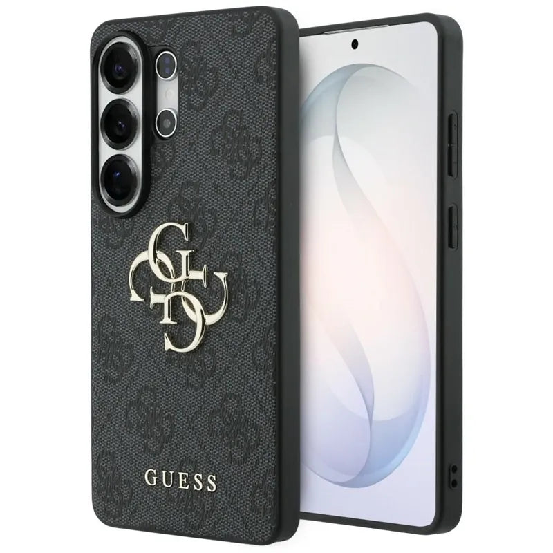 Guess 4G Big Metal Logo dėklas – Samsung Galaxy S26 Ultra (juodas)